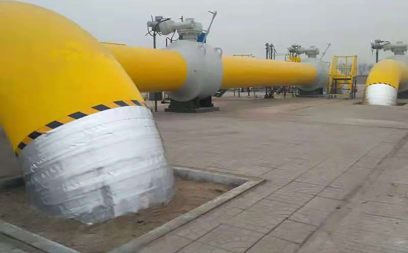 鋁箔防腐保護(hù)膠帶用于油氣輸送管道